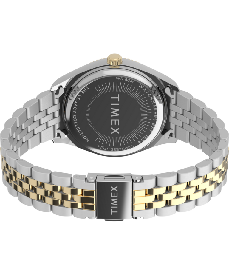 TW2Y20200 Timex Legacy Celestial 36mm Stainless Steel Bracelet Watch Caseback with Attachment Image