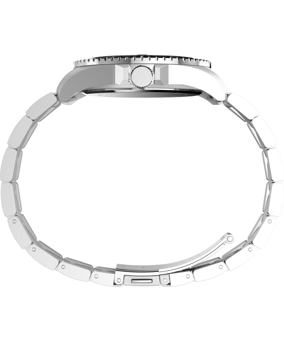 TW2Y28700 Timex Diver Inspired 42mm Stainless Steel Bracelet Watch Profile Image