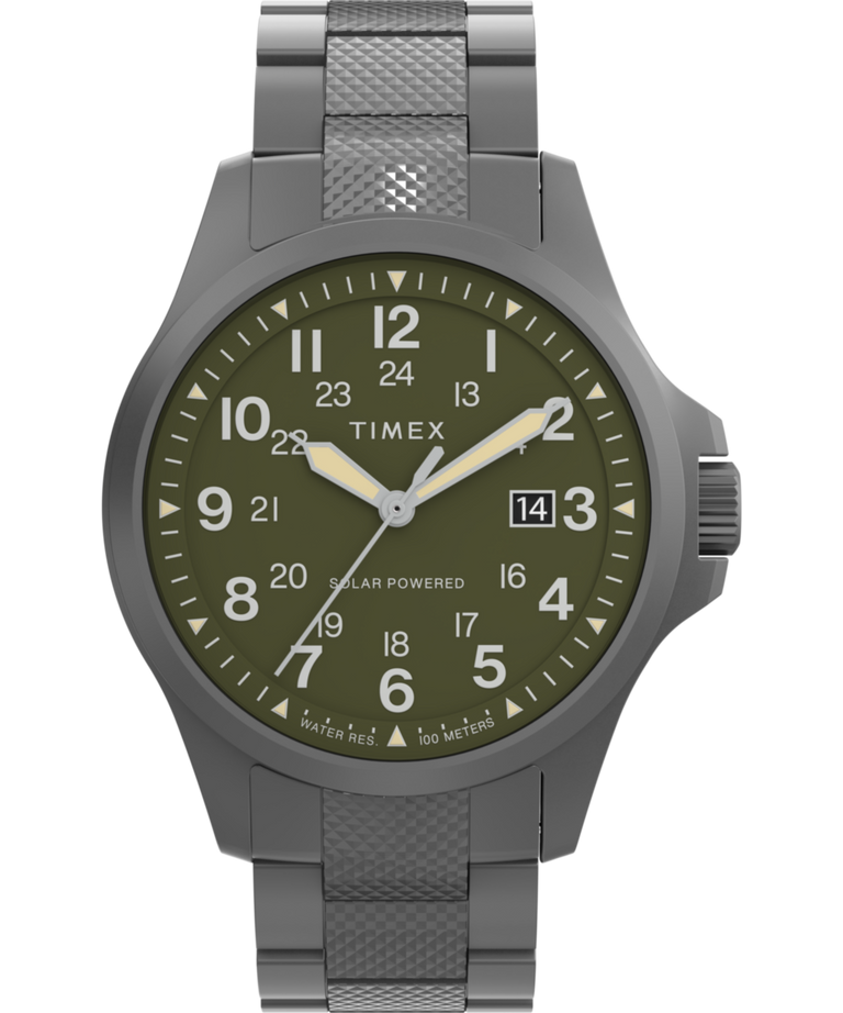 TW2Y30100 Expedition® Field Solar 41mm Stainless Steel Bracelet Watch Primary Image