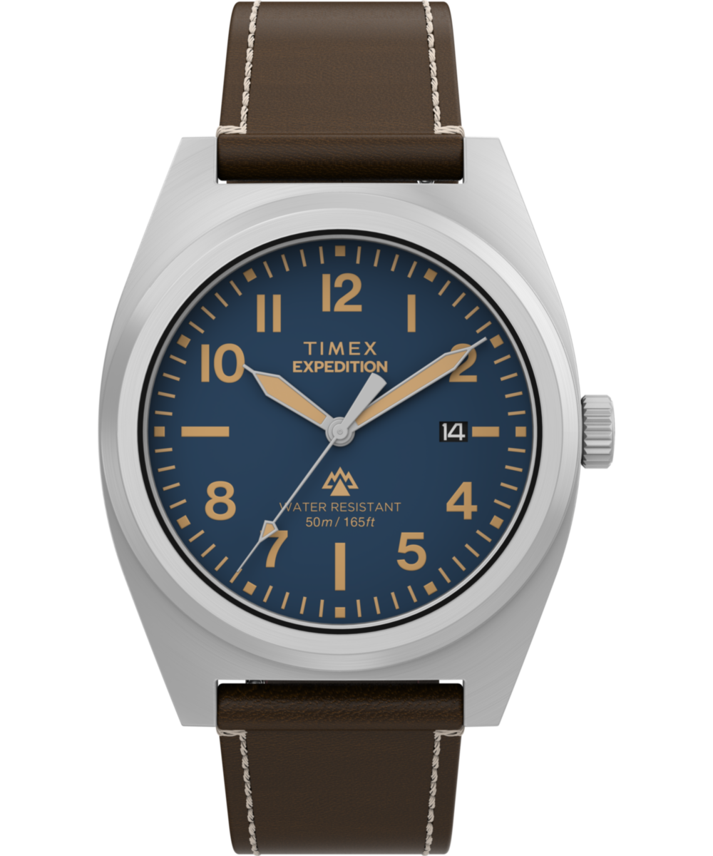 Expedition® Capstone 39mm Eco-Friendly Leather Strap Watch Expedition® Capstone 39mm Eco-Friendly Leather Strap Watch