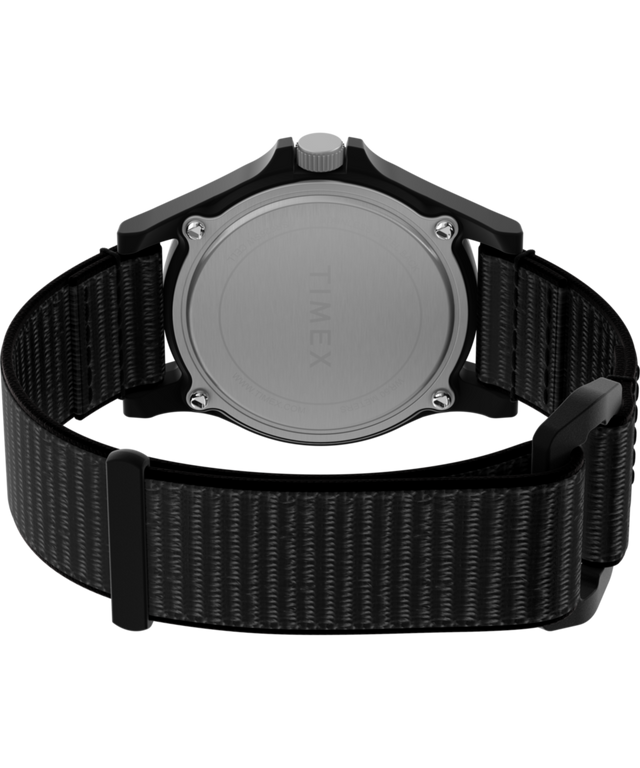 TW2Y32000 Timex Acadia National Park 40mm Fabric Strap Watch Caseback with Attachment Image