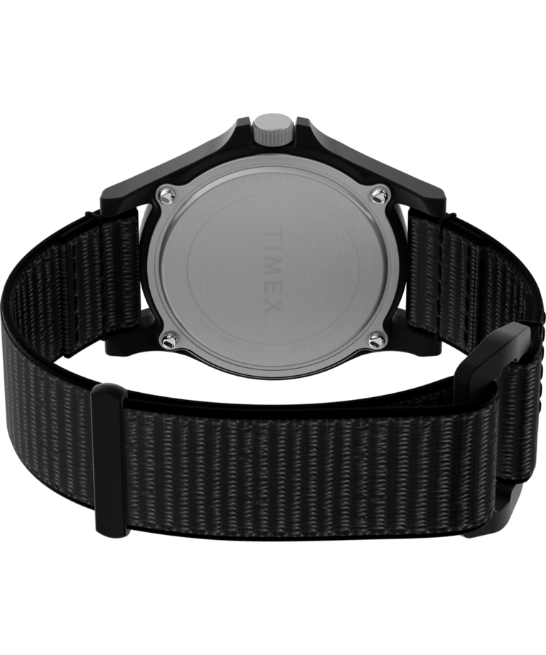 TW2Y32100 Timex Great Smoky Mountains National Park 40mm Fabric Strap Watch Caseback with Attachment Image