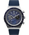 TW2Y36100 Q Timex® Chronograph 40mm Leather Strap Watch Primary Image