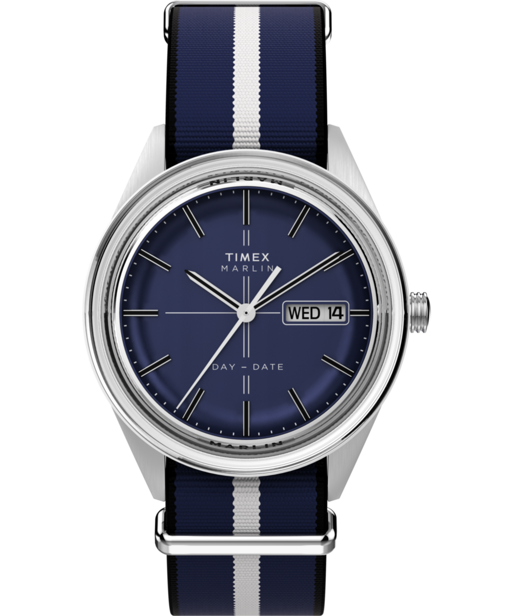 Marlin® Jet Quartz 38mm Fabric Strap Watch - TW2Y37400 | Timex US