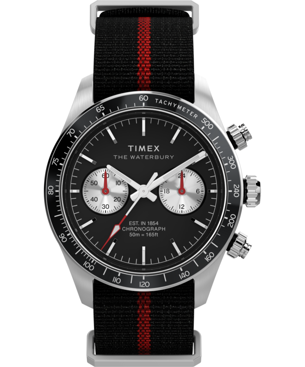 Waterbury Heritage Chronograph 39mm Fabric Strap Watch - TW2Y38900