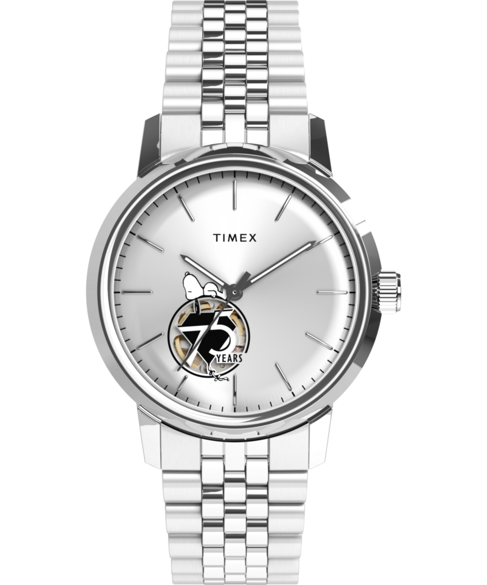 Peanuts® x Timex Marlin® Automatic 75th Anniversary 40mm Stainless