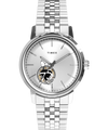 TW2Y45000 Timex x Peanuts® Marlin® Automatic 75th Anniversary 40mm Stainless Steel Bracelet Watch Primary Image