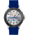 TW2Y45600 Timex Gamer Los Angeles Dodgers 2024 World Series 42mm Silicone Strap Watch Primary Image