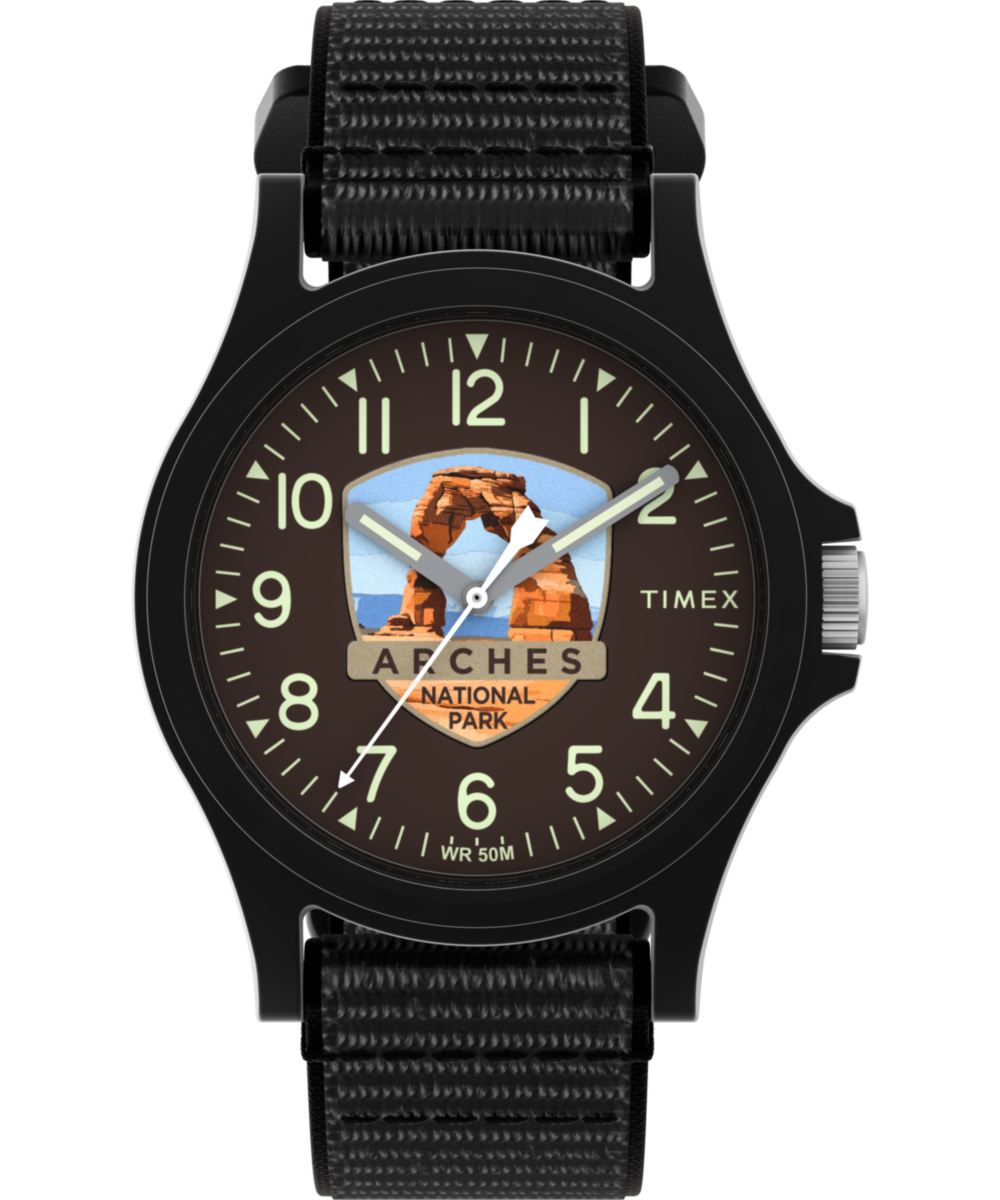 Timex Arches National Park 40mm Fabric Strap Watch - TW2Y58300 Timex Arches National Park 40mm Fabric Strap Watch - TW2Y58300