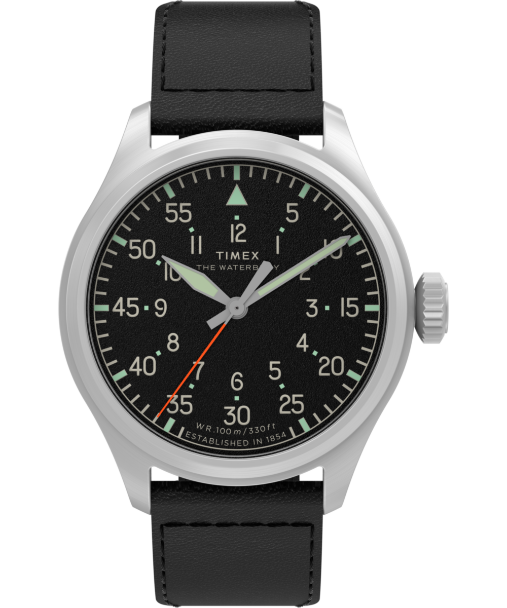 Waterbury Ace 41mm Leather Strap Watch - TW2Y70400 | Timex US