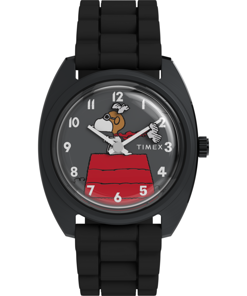 Peanuts® x Timex 1979 Reissue Inspired 37mm Silicone Strap Watch Peanuts® x Timex 1979 Reissue Inspired 37mm Silicone Strap Watch