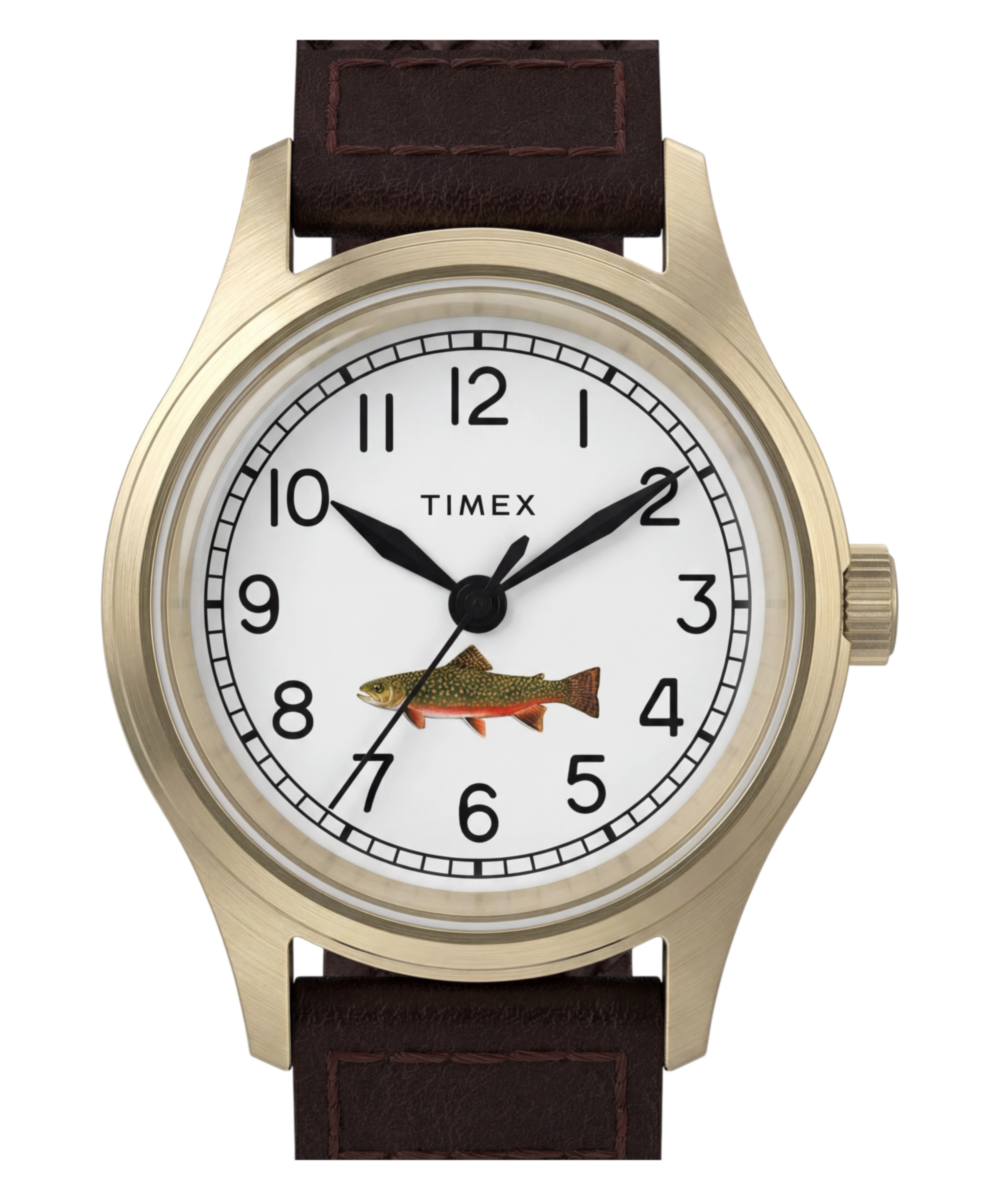 Timex MK1 for J.Crew 36mm Leather Strap Watch - TW2Y78500 | Timex US