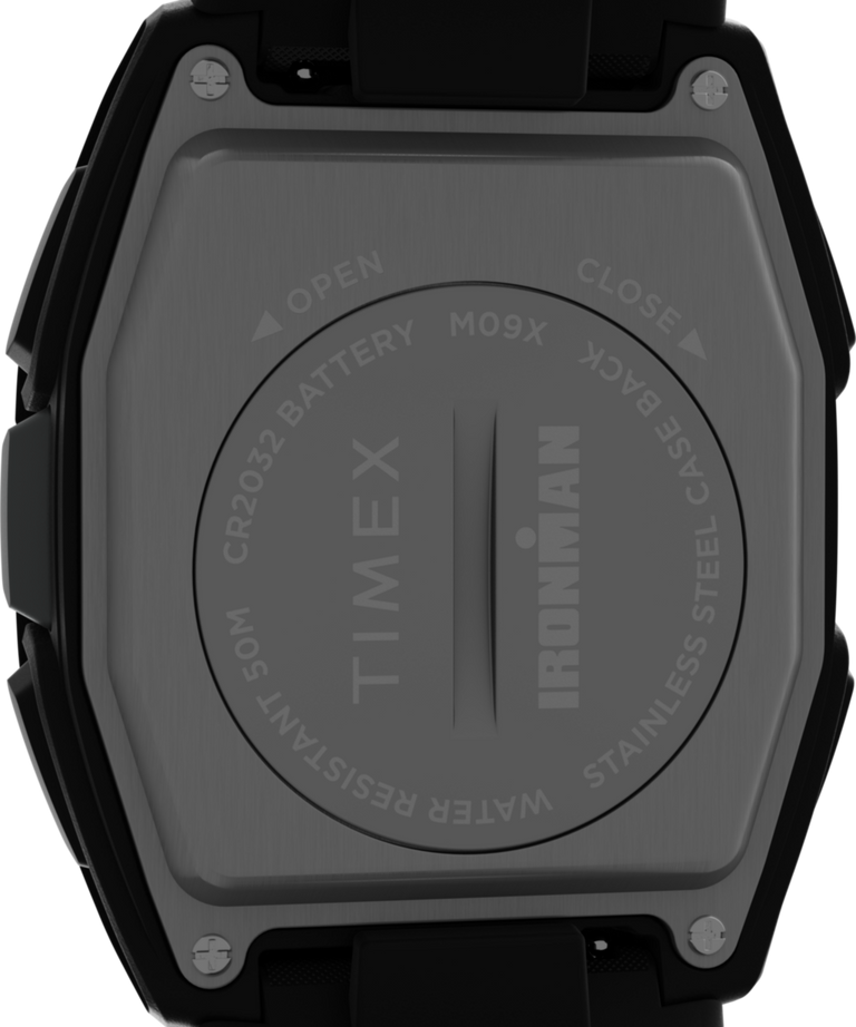 TW5M56000 Ironman® T300+ Silicone Strap Watch Caseback Image