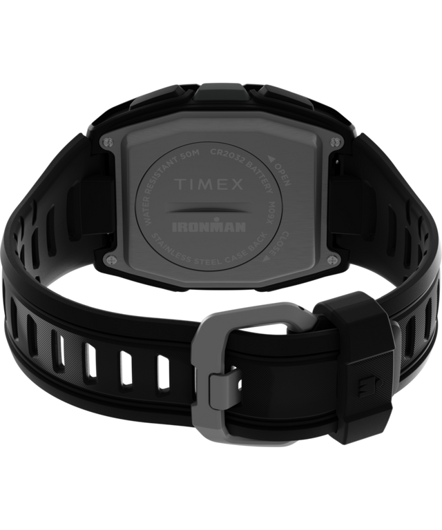 TW5M56000 Ironman® T300+ Silicone Strap Watch Caseback with Attachment Image