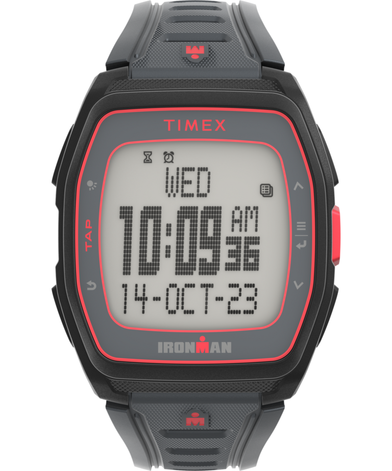 TW5M62600 TIMEX® IRONMAN® T300 42mm Silicone Strap Watch Primary Image
