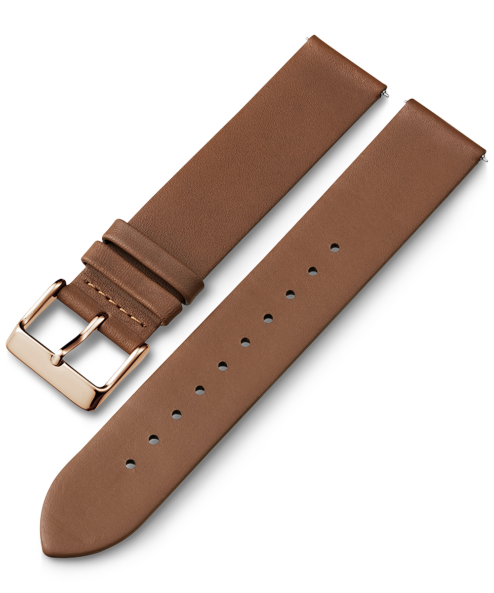 20mm Quick Release Leather Strap - TW7C63600 | Timex US