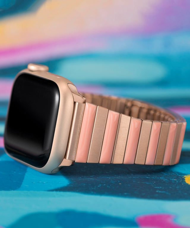 TW7D12800 Timex Apple Watch® Band (38mm - 41mm) Campaign Key Silhouettes (Beauty shots) Image