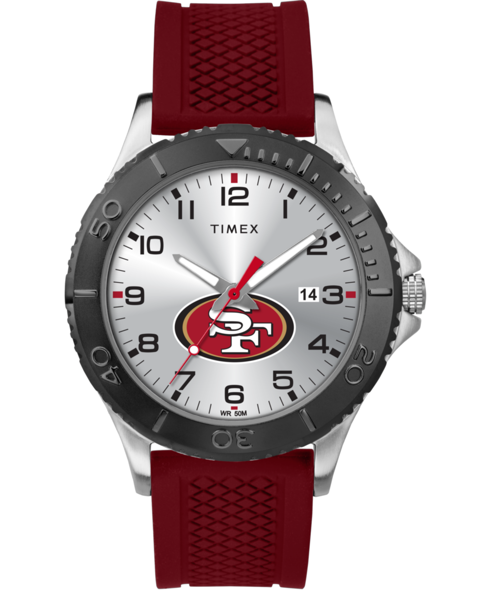 Gamer Crimson San Francisco 49ers Watch | Timex Tribute NFL Gamer Crimson San Francisco 49ers Watch | Timex Tribute NFL
