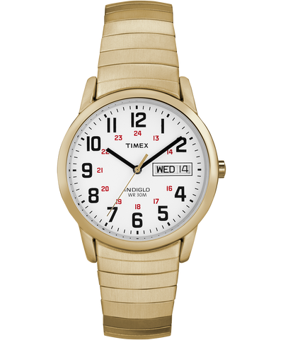 T204719J Easy Reader Day Date 35mm Expansion Band Watch in Gold-Tone primary image
