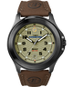 T470129J Expedition Metal Field 40mm Leather Strap Watch in Brown primary image