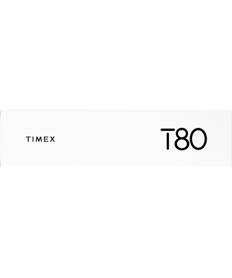 TW2R79100YB Timex T80 34mm Stainless Steel Expansion Band Watch alternate image