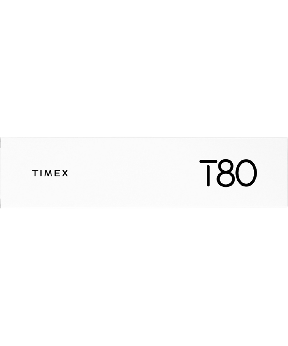 TW2R79100YB Timex T80 34mm Stainless Steel Expansion Band Watch alternate image