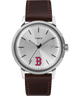 TW2U93200ZV Marlin® Automatic 40mm Leather Strap Watch Featuring Boston Red Sox™ primary image