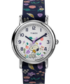 TW2V45900JT Timex Weekender x Peanuts Floral 31mm Fabric Strap Watch primary image