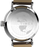 TW2V71200VQ Timex Standard 40mm Eco-Friendly Leather Strap Watch caseback image