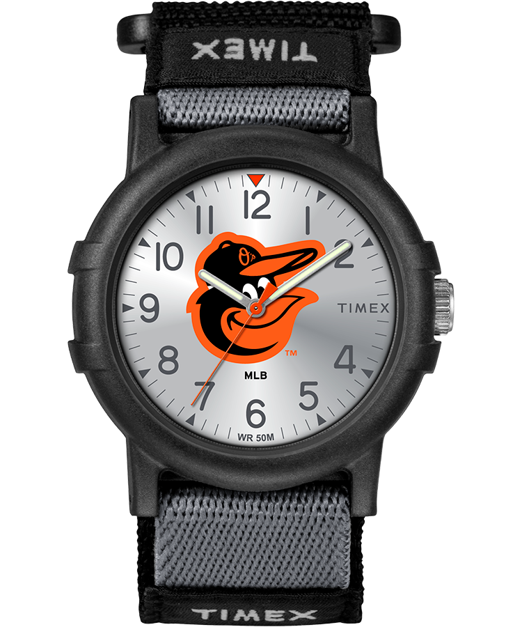 Timex Watch Recruit Baltimore Orioles | Black/N\/A, Resin