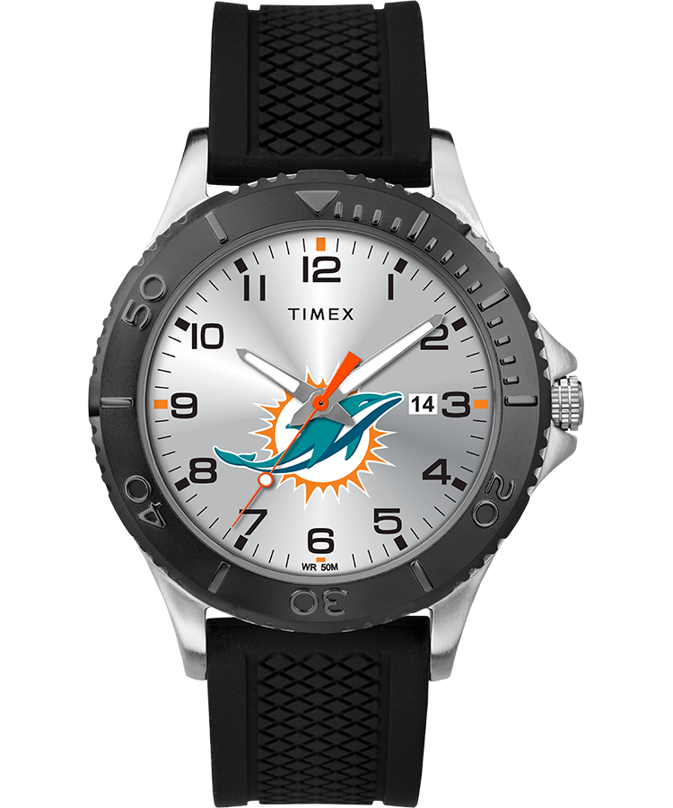 Miami Dolphins Men's Watch - NFL Sport Steel Series - Game Time Watches