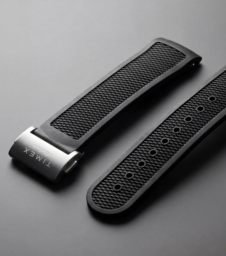 Timex Atelier NBR Synthetic Rubber Strap: Signature By Design. Now Available Separately.