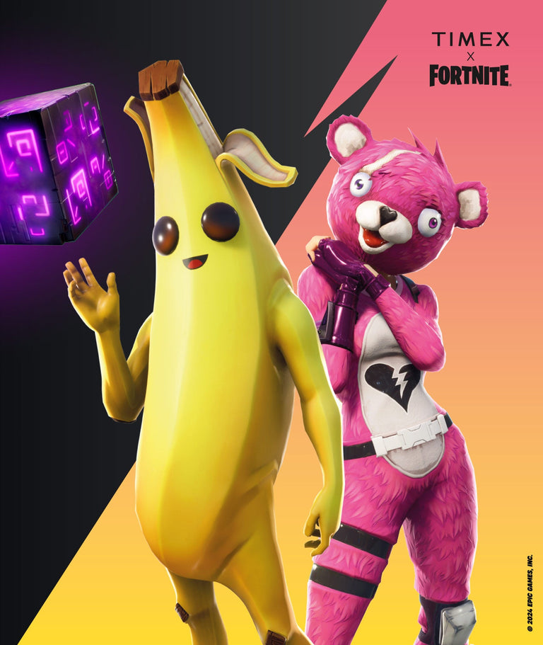 Level-up your style with Timex x Fortnite