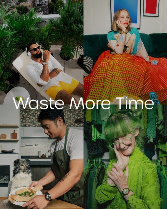 WASTE MORE TIME