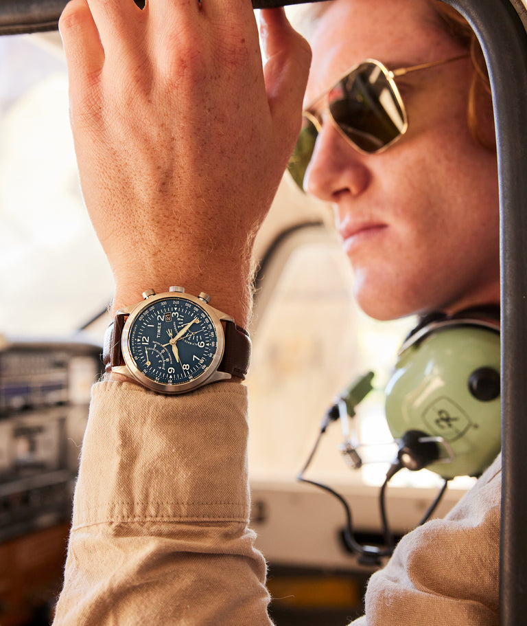 TIMEKEEPING TAKES FLIGHT WITH OUR WATERBURY TRADITIONAL FLY BACK CHRONOGRAPH