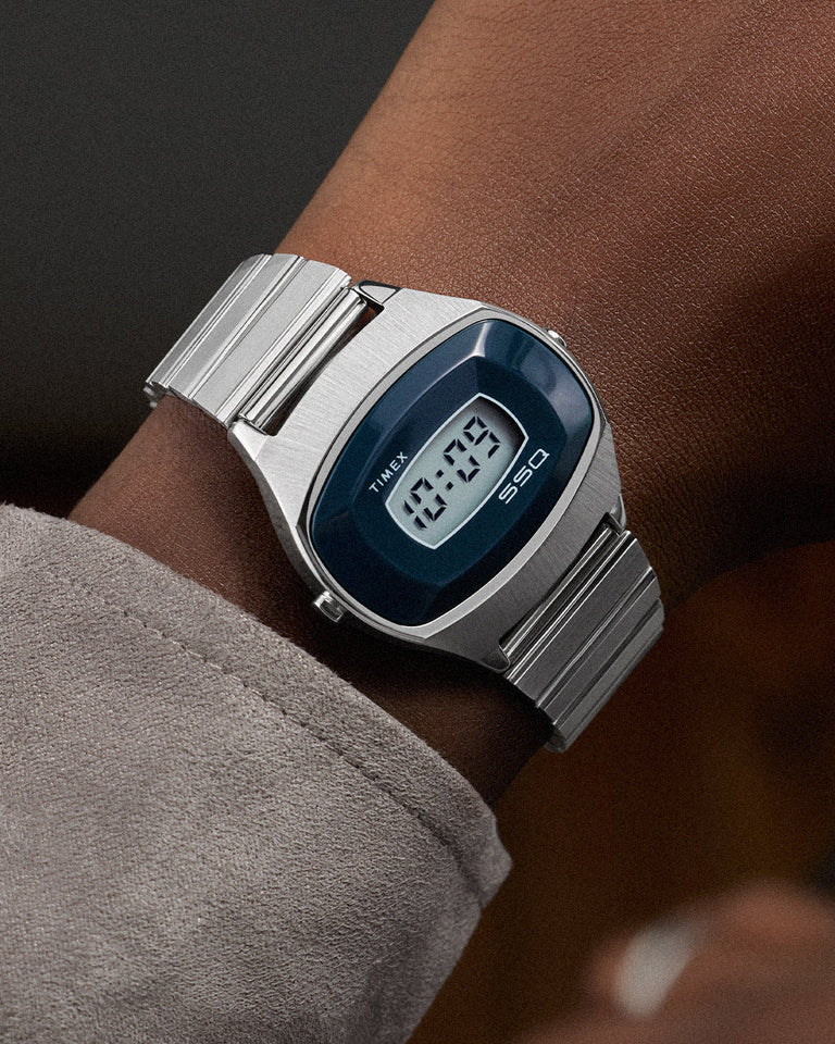 Q Timex® 1975 SSQ Digital Reissue: A 1975 Trailblazer Reimagined for Today