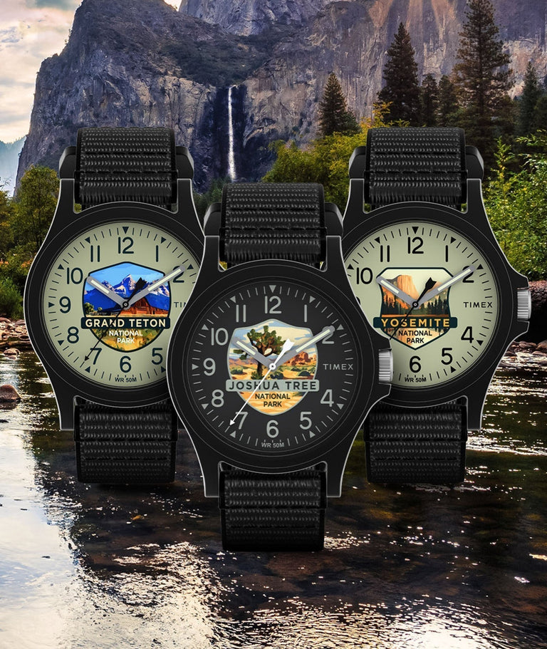 Celebrate America's Wild Spaces with the Timex National Parks Collection