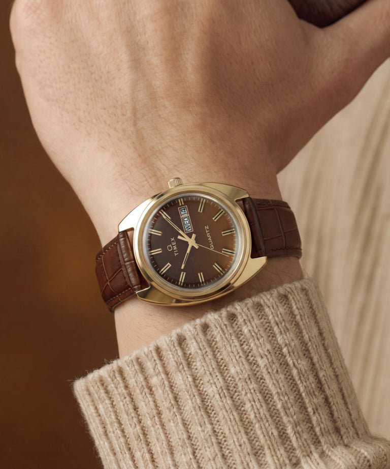 Fade Into 1978 With The Timex 1978 Day Date Fumé Reissue