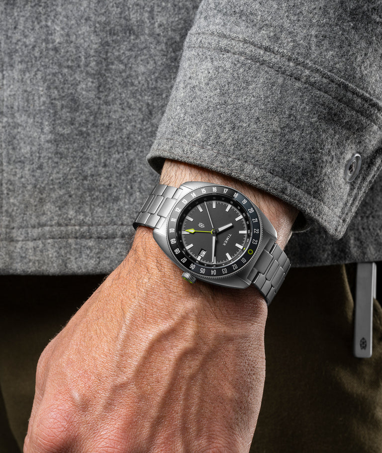 TIMEX X JAMES BRAND GMT: ENGINEERED FOR THE MODERN EXPLORER