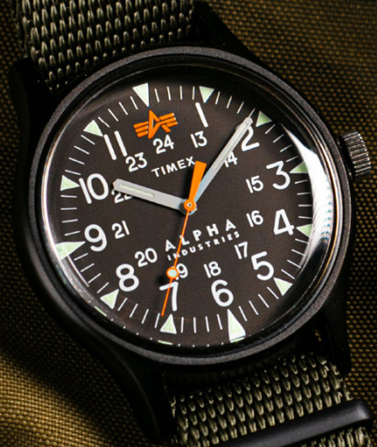 Watch on its side