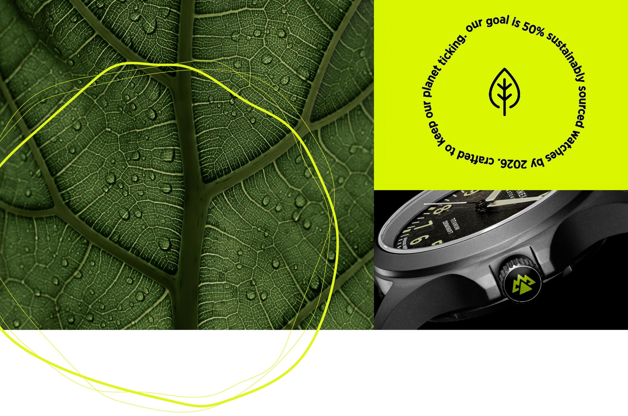 6 Sustainable Watches Giving You An Ethical Green Hand