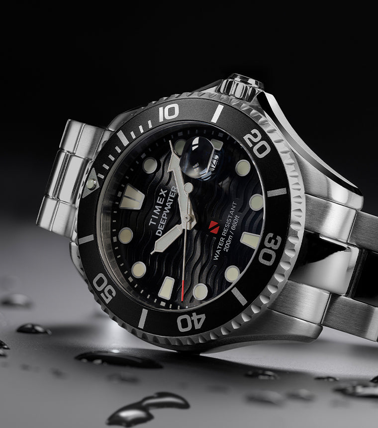 Deepwater Meridian 200 44mm Stainless Steel Bracelet Watch