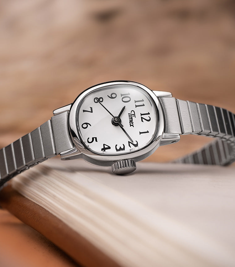Cavatina® Mini 17mm Stainless Steel Expansion Band Watch