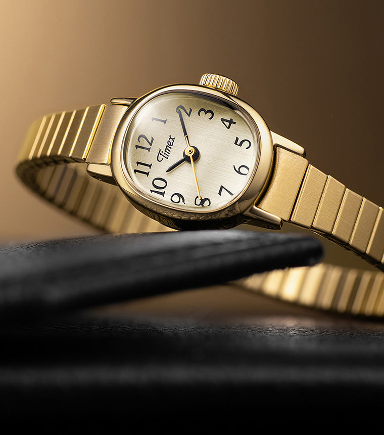 Cavatina® Mini 17mm Stainless Steel Expansion Band Watch