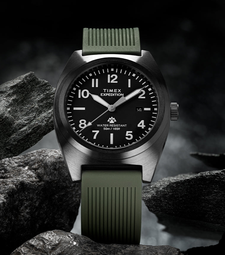 Expedition® Capstone 39mm Silicone Strap Watch - TW2Y18000 | Timex US