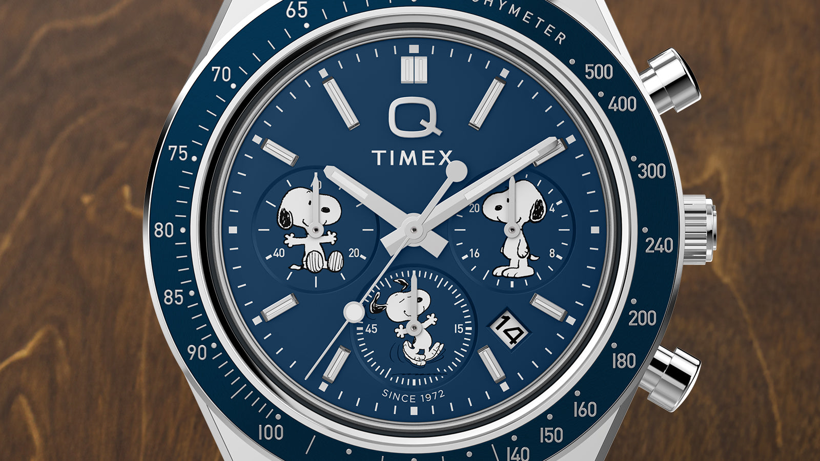 Another Snoopy and Lucy comic panel from Peanuts®, showing the humor and charm that inspired the Timex x Peanuts® Q Timex® Chronograph collaboration.