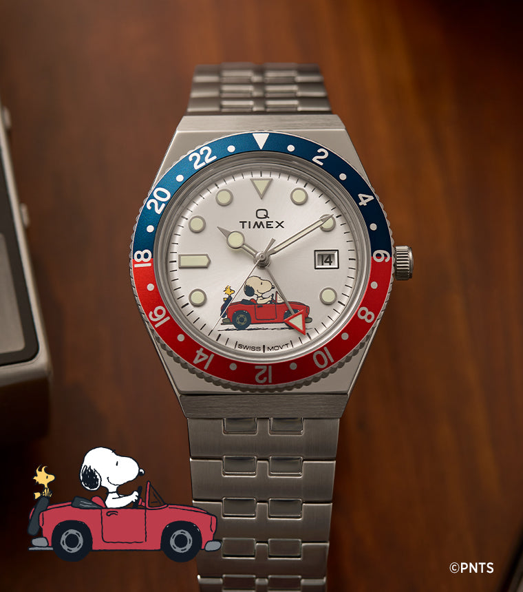 TIMEX x PEANUTS スヌーピー 時計 Timex Standard x Peanuts Featuring Snoopy at the Beach 40mm