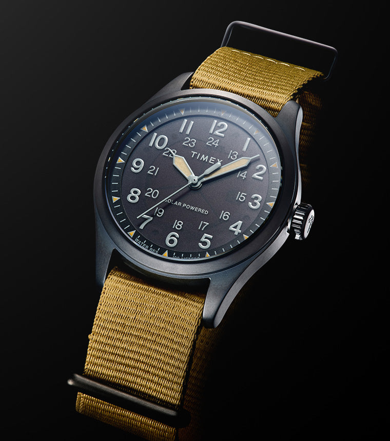 時計 TIMEX expedition north_TW2V00400 Expedition Field Post Solar 36mm Recycled Fabric Strap Watch