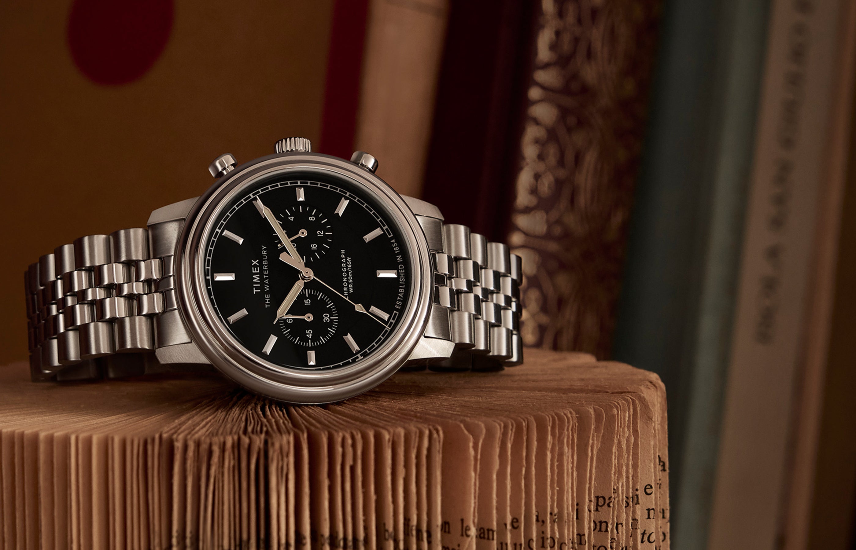 Waterbury Metropolitan Chronograph 41mm Stainless Steel Bracelet