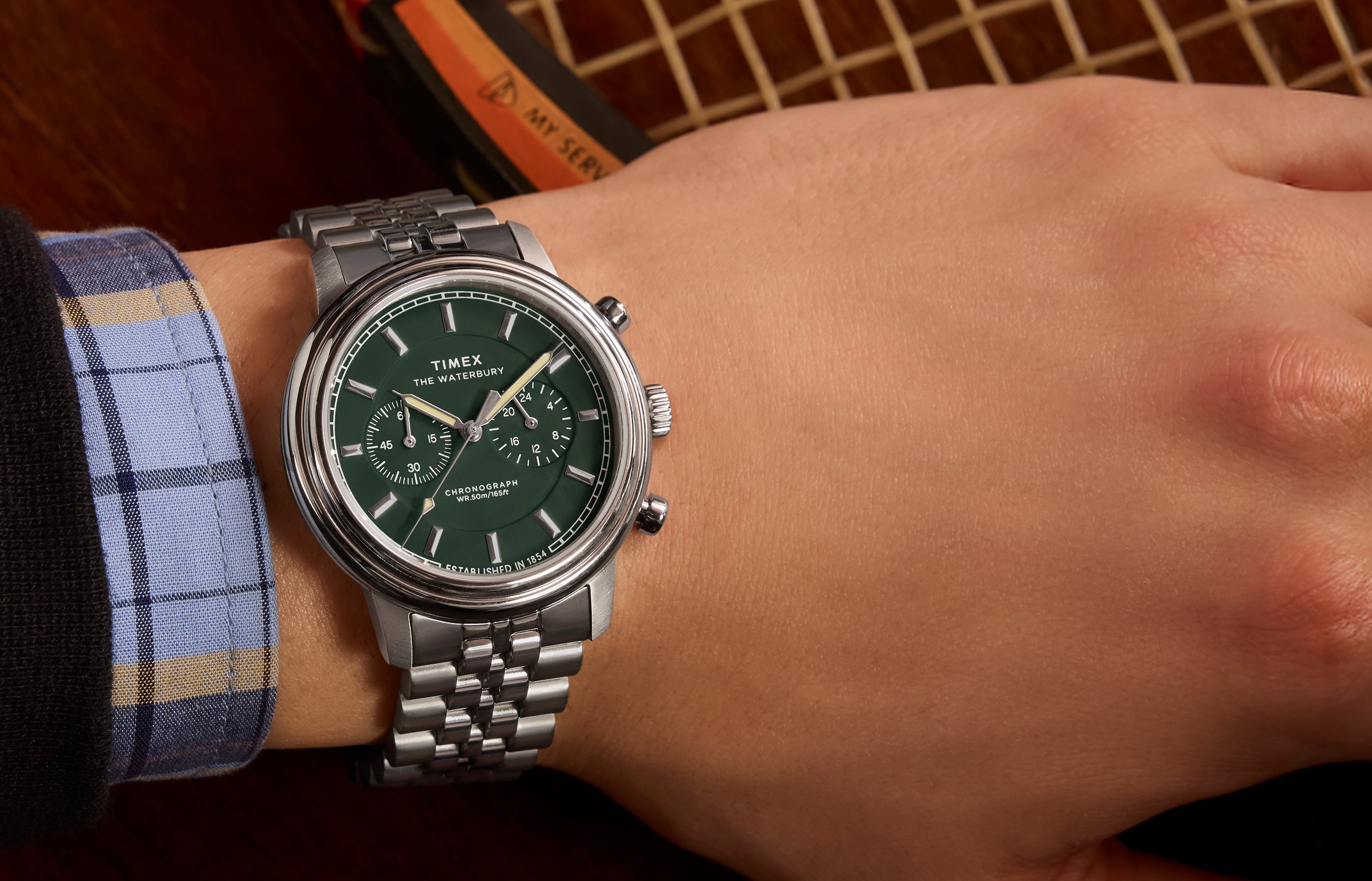 Waterbury Metropolitan Chronograph 41mm Stainless Steel Bracelet